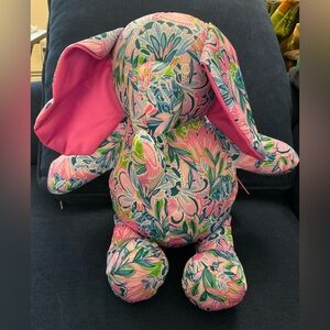 Lilly Pulitzer NWT stuffed Minnie elephant